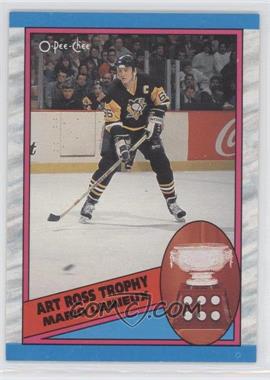 1989-90 O-Pee-Chee - [Base] #319 - Art Ross Trophy (Mario Lemieux)