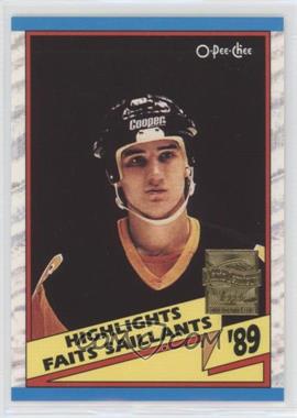 1989-90 O-Pee-Chee - [Base] #327 - 1988-89 Highlight - Mario Lemieux