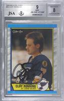 Cliff Ronning [JSA Certified Encased by BGS]