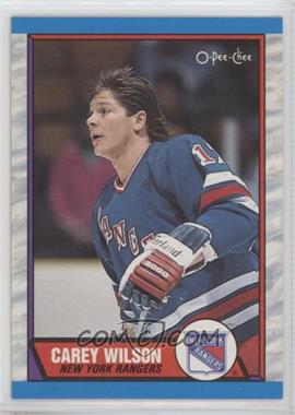 1989-90 O-Pee-Chee - [Base] #66 - Carey Wilson