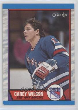 1989-90 O-Pee-Chee - [Base] #66 - Carey Wilson