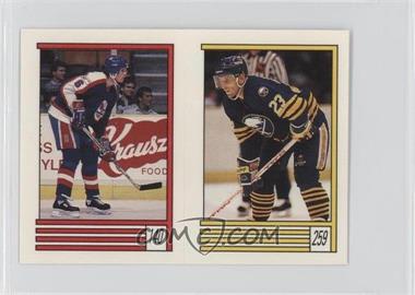 1989-90 O-Pee-Chee Album Stickers - [Base] #140-259 - Jim Kyte, Ray Sheppard