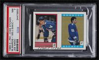 Joe Sakic, Mario Marois (16 Joe Sakic) [PSA 7 NM]