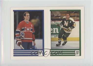 1989-90 O-Pee-Chee Album Stickers - [Base] #58-200 - Bob Gainey, Brian Bellows