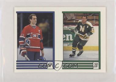 1989-90 O-Pee-Chee Album Stickers - [Base] #58-200 - Bob Gainey, Brian Bellows