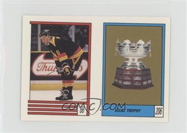1989-90 O-Pee-Chee Album Stickers - [Base] #66-206 - Robert Nordmark, Selke Trophy (20 Pat Elynuik)
