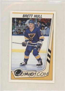 1989-90 Panini Album Stickers - [Base] #117 - Brett Hull