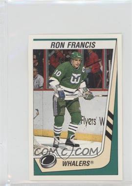 1989-90 Panini Album Stickers - [Base] #221 - Ron Francis