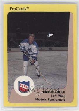 1989-90 Procards IHL - [Base] #109 - Nick Beaulieu