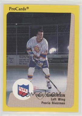 1989-90 Procards IHL - [Base] #15 - Dave Thomlinson