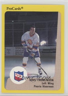 1989-90 Procards IHL - [Base] #15 - Dave Thomlinson