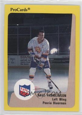 1989-90 Procards IHL - [Base] #15 - Dave Thomlinson