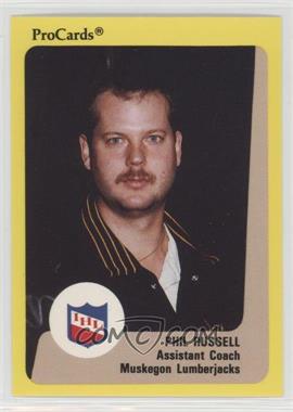 1989-90 Procards IHL - [Base] #163 - Phil Russell