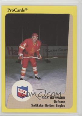 1989-90 Procards IHL - [Base] #207 - Rick Hayward