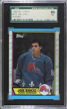 1989-90 Topps - [Base] #113 - Joe Sakic [SGC 86 NM+ 7.5]