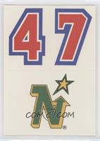 Minnesota North Stars Team (Uniform Number Above Team)