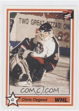 1990-91 7th Inning Sketch WHL - [Base] #24 - Chris Osgood