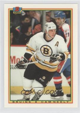 1990-91 Bowman - [Base] - Tiffany #29 - Cam Neely