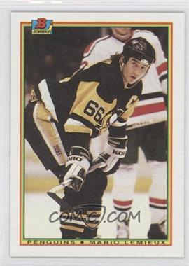 1990-91 Bowman - [Base] #204 - Mario Lemieux