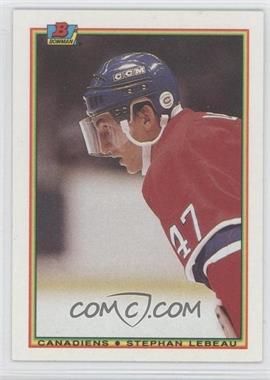 1990-91 Bowman - [Base] #53 - Stephan Lebeau