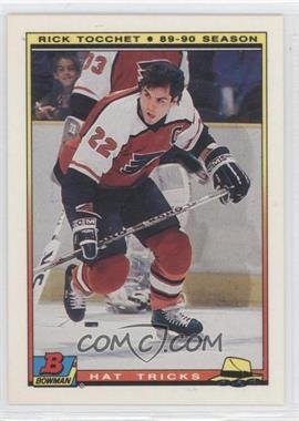 1990-91 Bowman Hat Tricks - [Base] #14 - Rick Tocchet