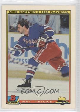 1990-91 Bowman Hat Tricks - [Base] #17 - Mike Gartner