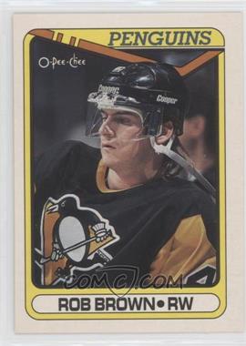 1990-91 O-Pee-Chee - [Base] #19 - Rob Brown