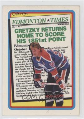 1990-91 O-Pee-Chee - [Base] #2 - Wayne Gretzky [Good to VG‑EX]