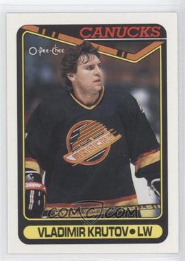 1990-91 O-Pee-Chee - [Base] #380 - Vladimir Krutov