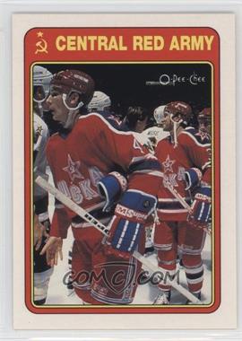 1990-91 O-Pee-Chee - Central Red Army #11R - Central Red Army