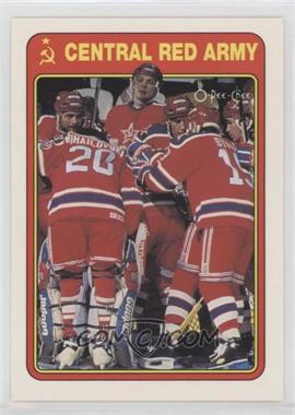 1990-91 O-Pee-Chee - Central Red Army #12R - Central Red Army