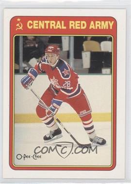 1990-91 O-Pee-Chee - Central Red Army #15R - Igor Malykhin