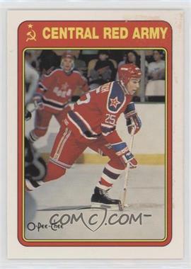 1990-91 O-Pee-Chee - Central Red Army #16R - Dimitri Khristich