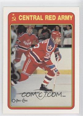 1990-91 O-Pee-Chee - Central Red Army #16R - Dimitri Khristich