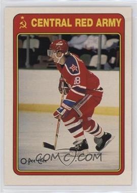 1990-91 O-Pee-Chee - Central Red Army #19R - Sergei Fedorov [EX to NM]