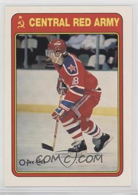 1990-91 O-Pee-Chee - Central Red Army #19R - Sergei Fedorov [EX to NM]