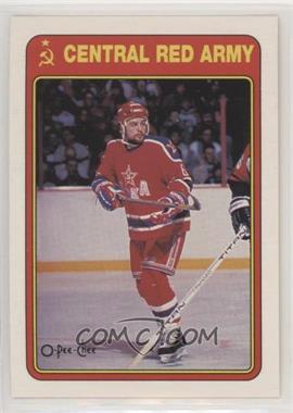 1990-91 O-Pee-Chee - Central Red Army #1R - Ilya Byalsin