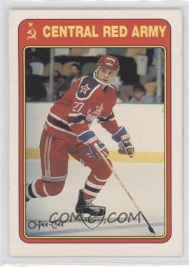1990-91 O-Pee-Chee - Central Red Army #20R - Pavel Kostichkin