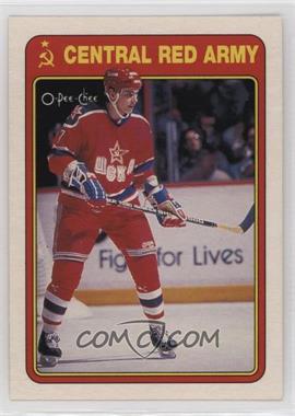 1990-91 O-Pee-Chee - Central Red Army #2R - Vladimir Malakhov