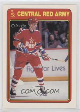 1990-91 O-Pee-Chee - Central Red Army #2R - Vladimir Malakhov