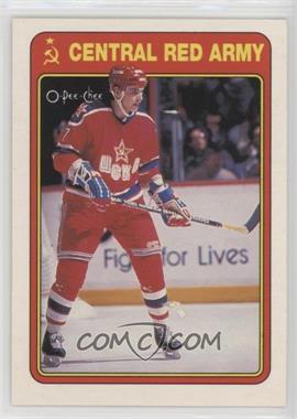 1990-91 O-Pee-Chee - Central Red Army #2R - Vladimir Malakhov