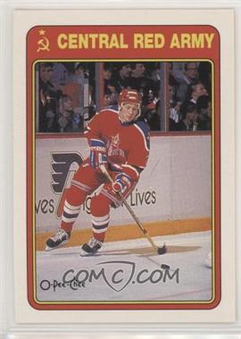 1990-91 O-Pee-Chee - Central Red Army #6R - Evgeny Shastin