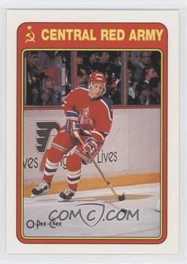 1990-91 O-Pee-Chee - Central Red Army #6R - Evgeny Shastin