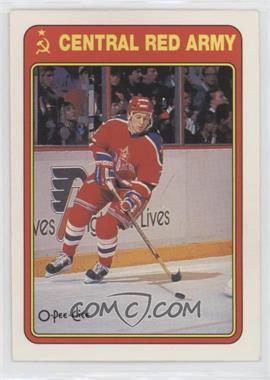 1990-91 O-Pee-Chee - Central Red Army #6R - Evgeny Shastin [Good to VG‑EX]