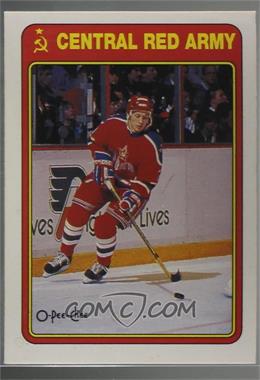 1990-91 O-Pee-Chee - Central Red Army #6R - Evgeny Shastin [Noted]