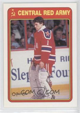 1990-91 O-Pee-Chee - Central Red Army #7R - Arturs Irbe