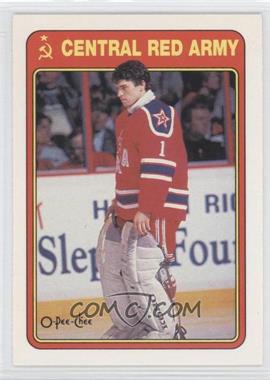 1990-91 O-Pee-Chee - Central Red Army #7R - Arturs Irbe