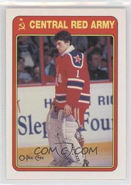 1990-91 O-Pee-Chee - Central Red Army #7R - Arturs Irbe