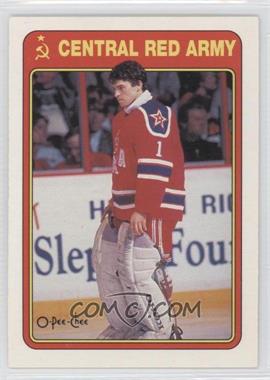 1990-91 O-Pee-Chee - Central Red Army #7R - Arturs Irbe