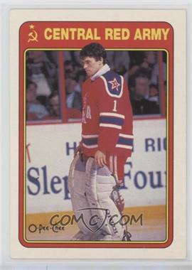 1990-91 O-Pee-Chee - Central Red Army #7R - Arturs Irbe [EX to NM]